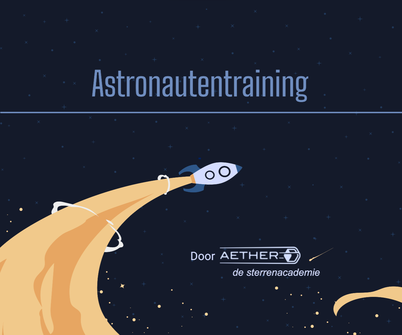 Astronautentraining door het Aether Team